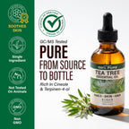 KUKKA Pure Tea Tree Essential Oil, 4 Fl Oz - Alternate angle