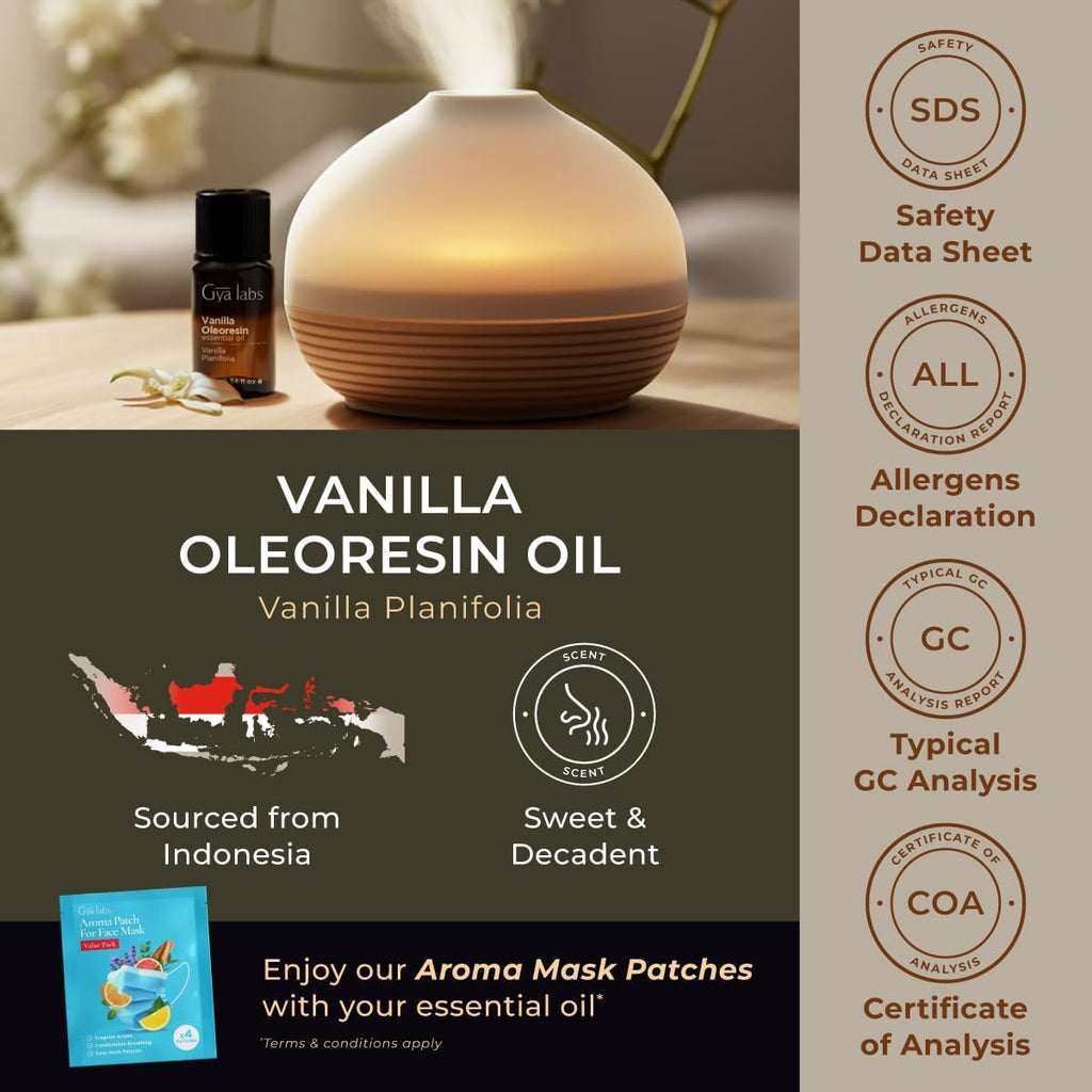 Pure Vanilla Essential Oil, 0.34 Fl Oz - In use