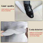100 Pcs Clear 260 Latex Twisting Balloons - Detail view