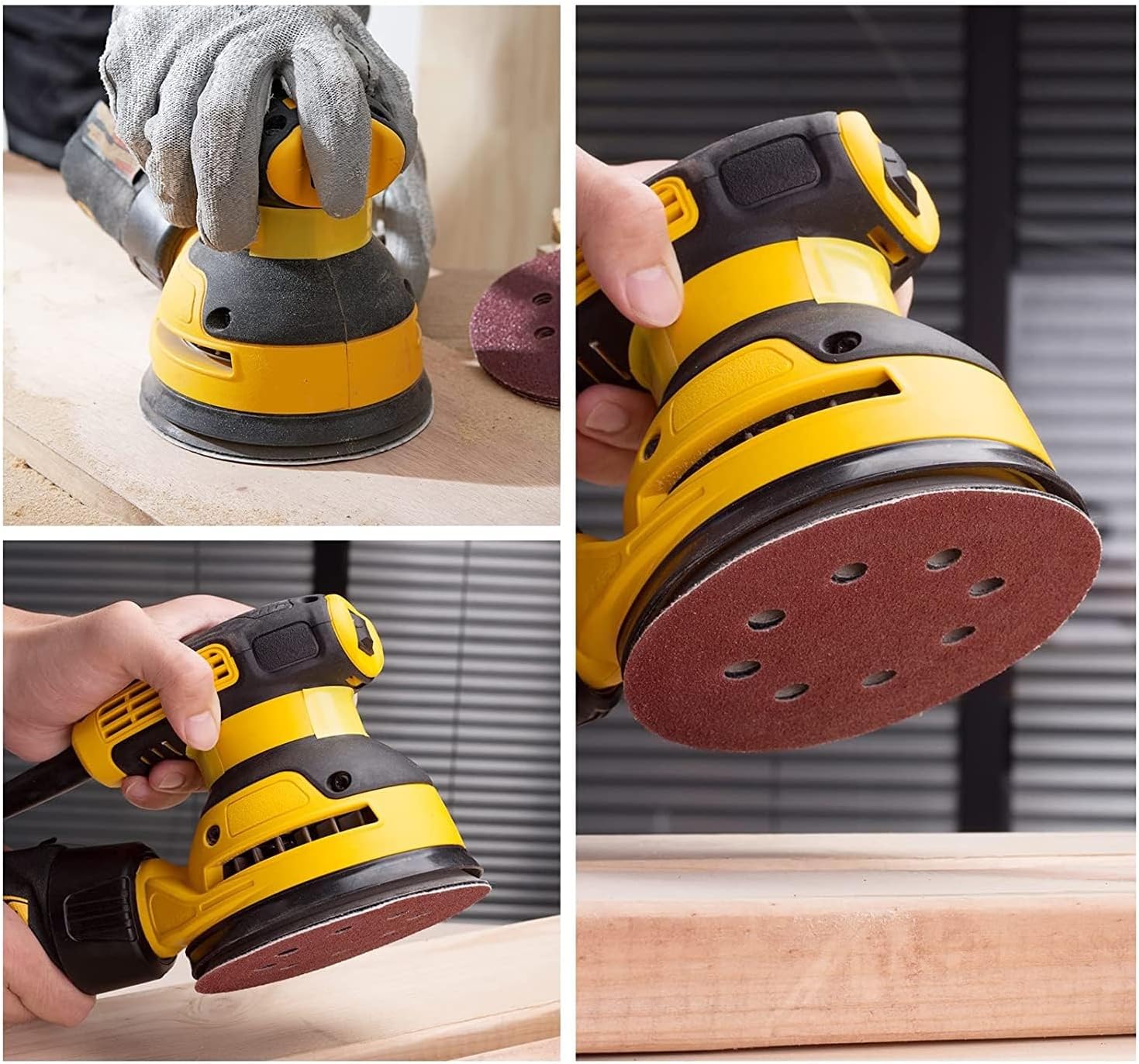POTUINOM 165 Pc 5 In Sanding Discs, 40-600 Grit - Additional view