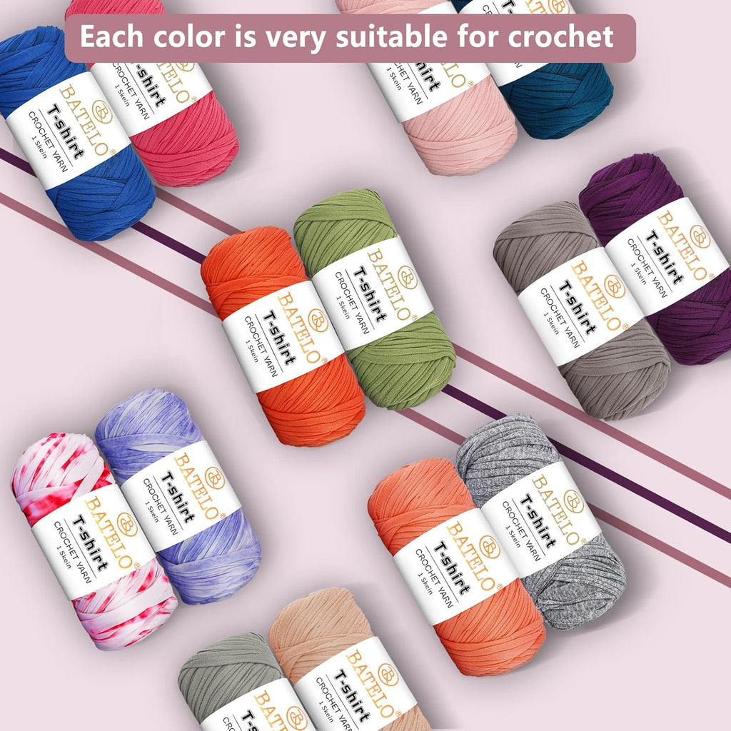 T-Shirt Yarn Crochet Yarn 2 Pack 400g Avocado Green - Alternate angle