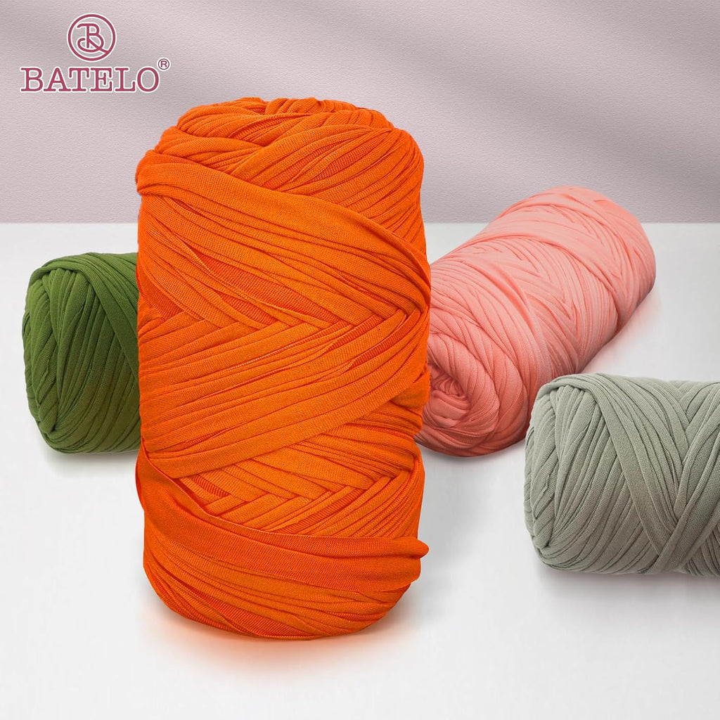 T-Shirt Yarn Crochet Yarn 2 Pack 400g Avocado Green - Packaging