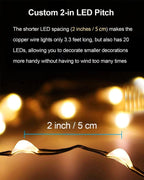 HOBAYS 20 Pack Fairy Lights Warm White LED - Packaging