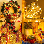 YOEEN 24 Pack Fairy Lights 3 Modes Waterproof - Alternate angle