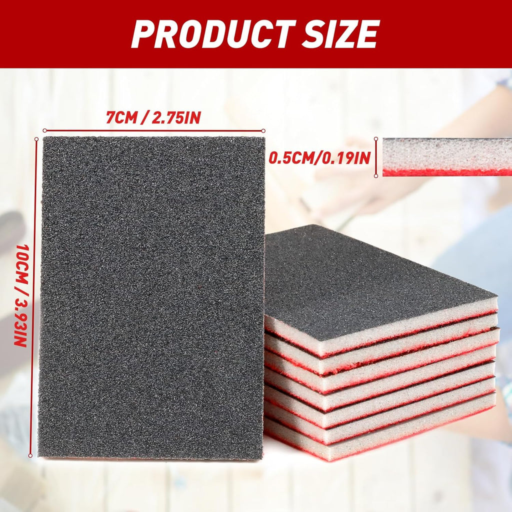 24 Pcs Sanding Sponge Assortment 80-3000 Grit - Detail view