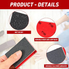 24 Pcs Sanding Sponge Assortment 80-3000 Grit - In use