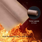 3 Pack PTFE Teflon Heat Press Transfer Sheets - Close-up
