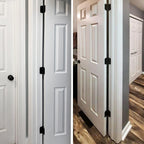 30 Pack Matte Black Door Hinges 3.5 Inch - Packaging