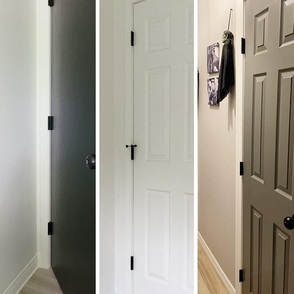 30 Pack Matte Black Door Hinges 3.5 Inch - Additional view