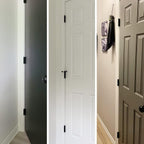 30 Pack Matte Black Door Hinges 3.5 Inch - Additional view