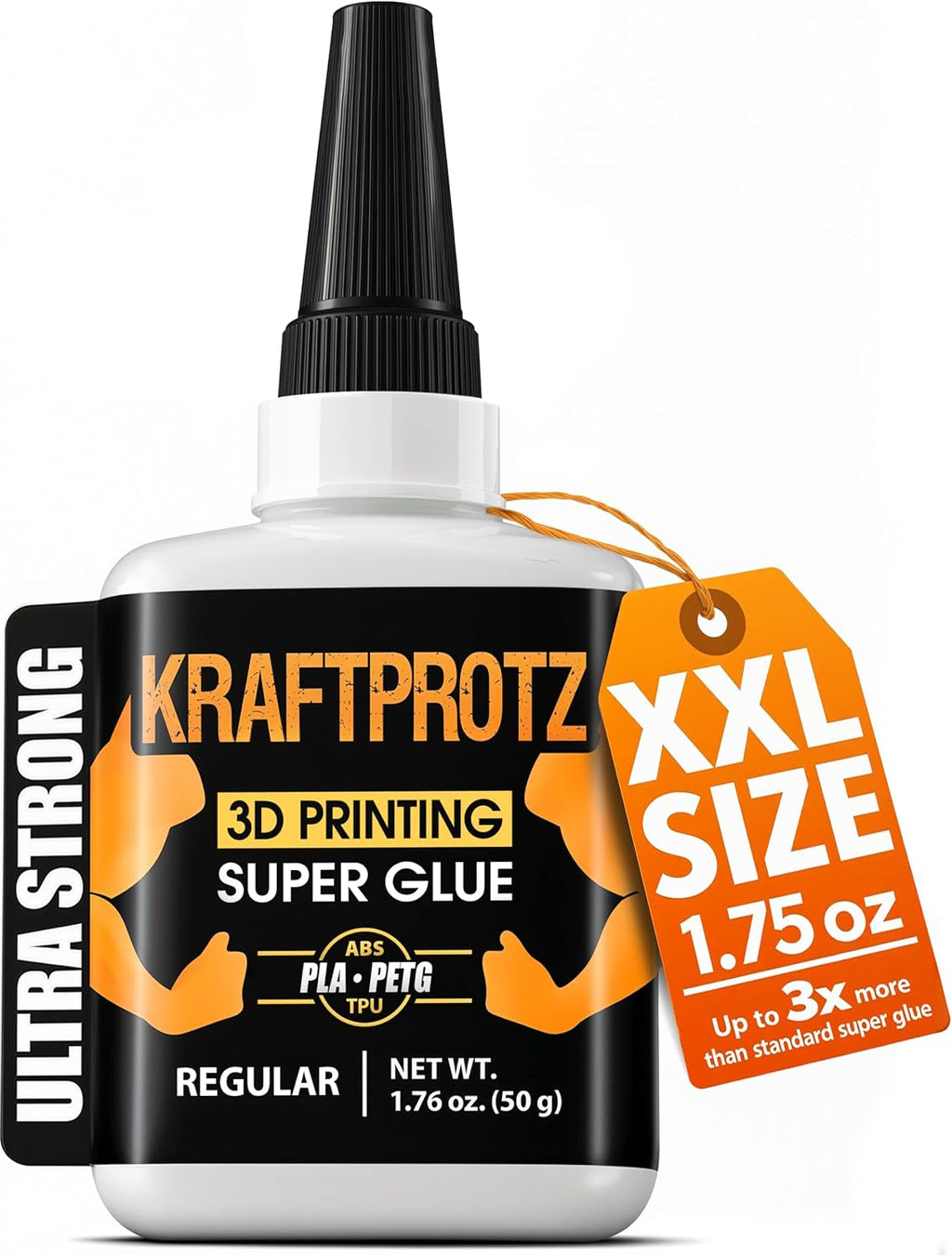 KRAFTPROTZ 3D Printer Super Glue 1.76 oz