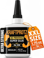 KRAFTPROTZ 3D Printer Super Glue 1.76 oz