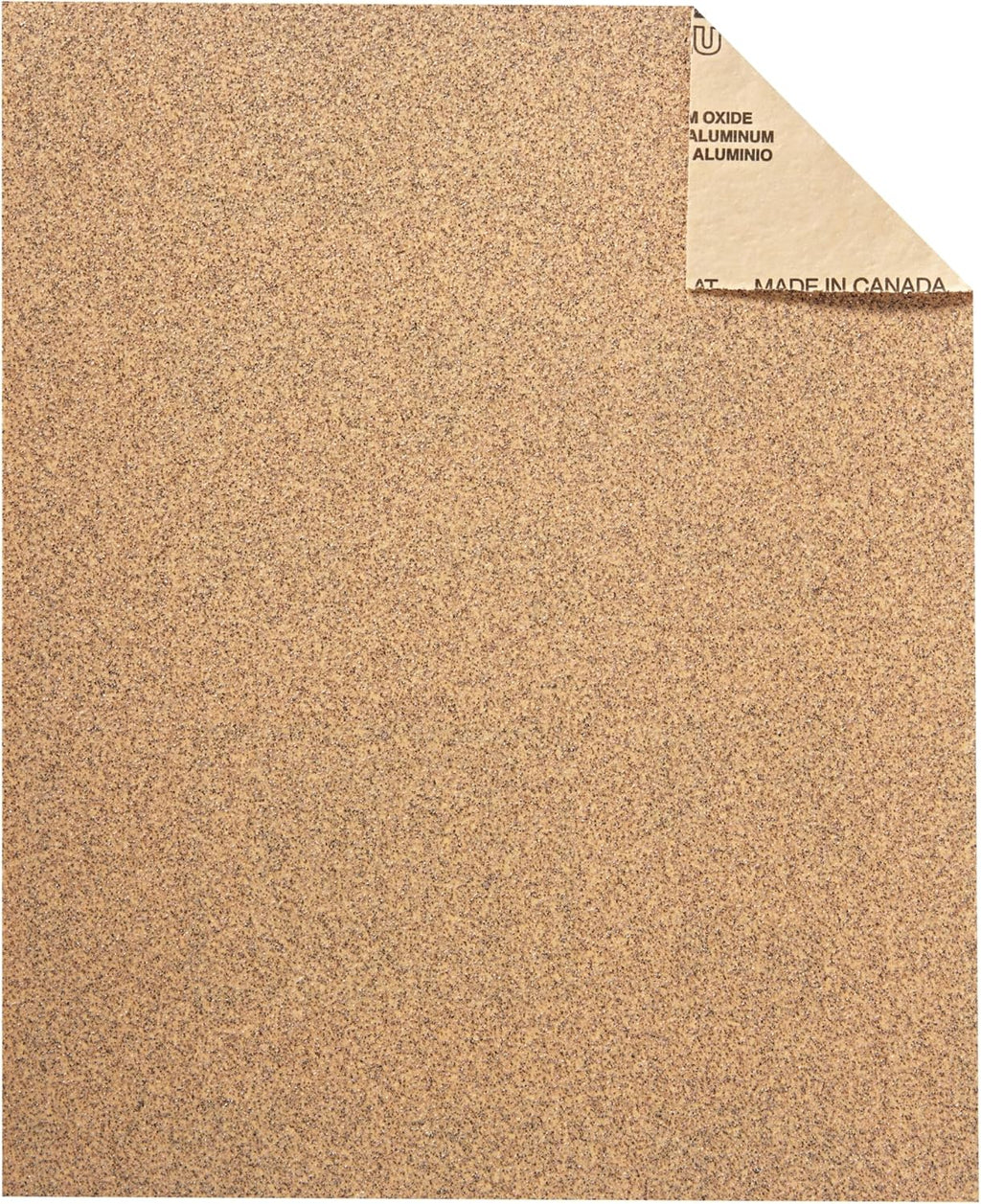 3M Sandpaper 220 Grit 9 x 11 In 5 Sheets - Detail view