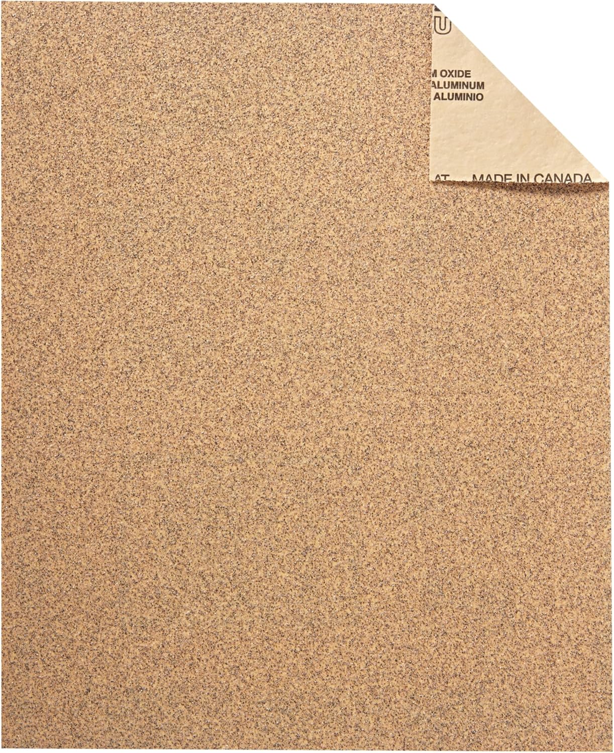 3M Sandpaper 220 Grit 9 x 11 In 5 Sheets - Detail view