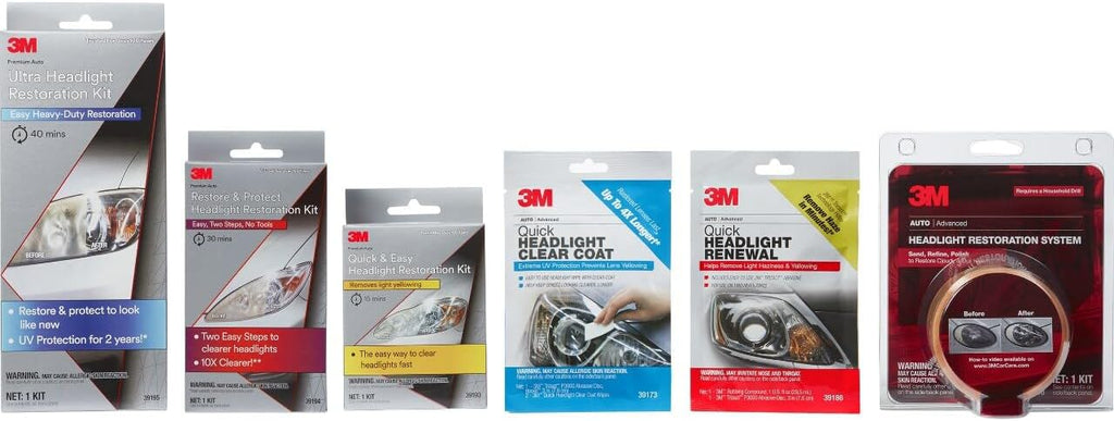 3M Ultra Headlight Restoration Kit - Size reference