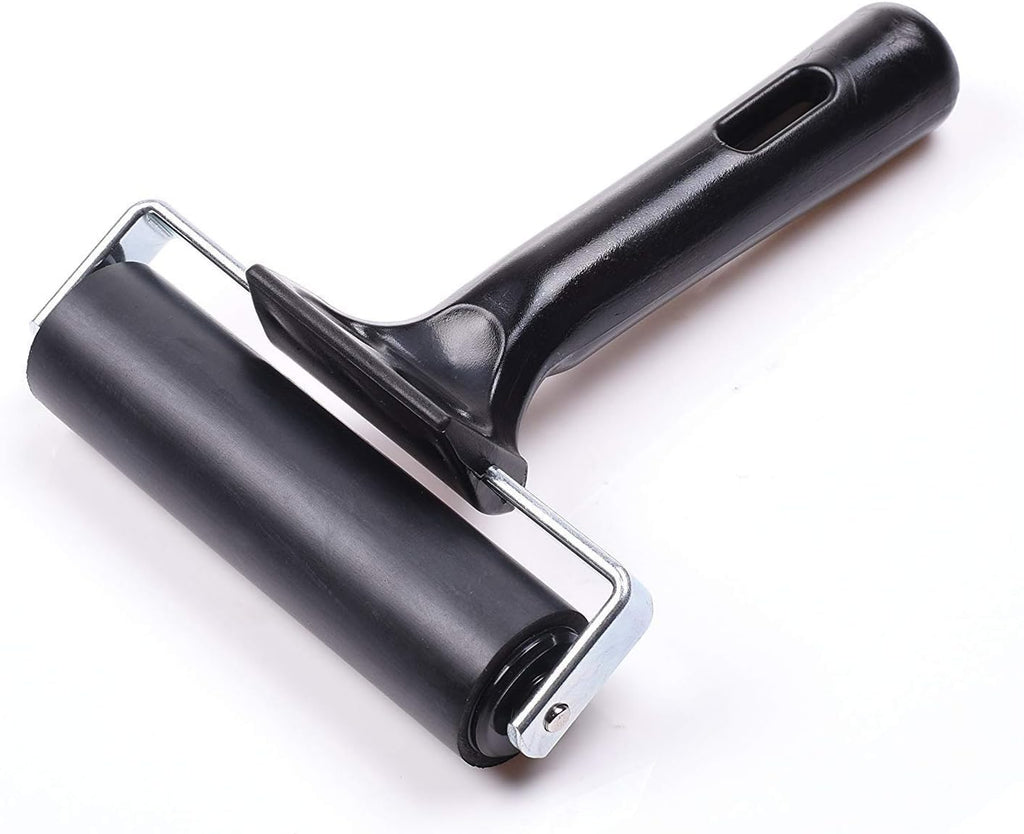 AKIRO 4 Inch Rubber Brayer Roller