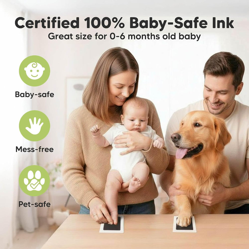 Inkless Baby Hand and Footprint Kit - Close-up