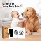 Inkless Baby Hand and Footprint Kit - Size reference