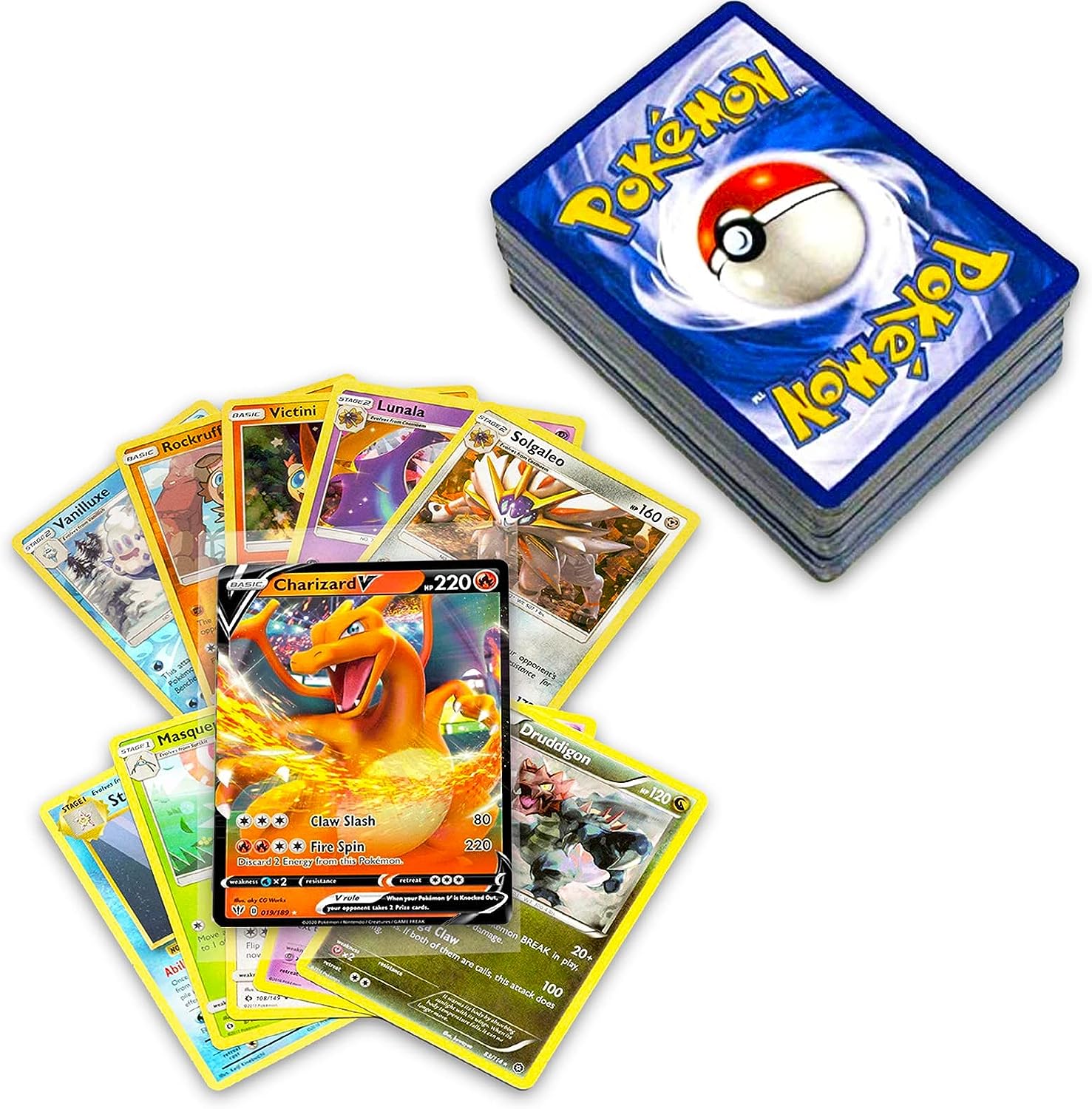 50 Plus Pokemon Trading Card Collection