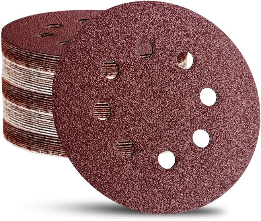 NOOKEYA 52 Pack Sanding Discs 5 Inch