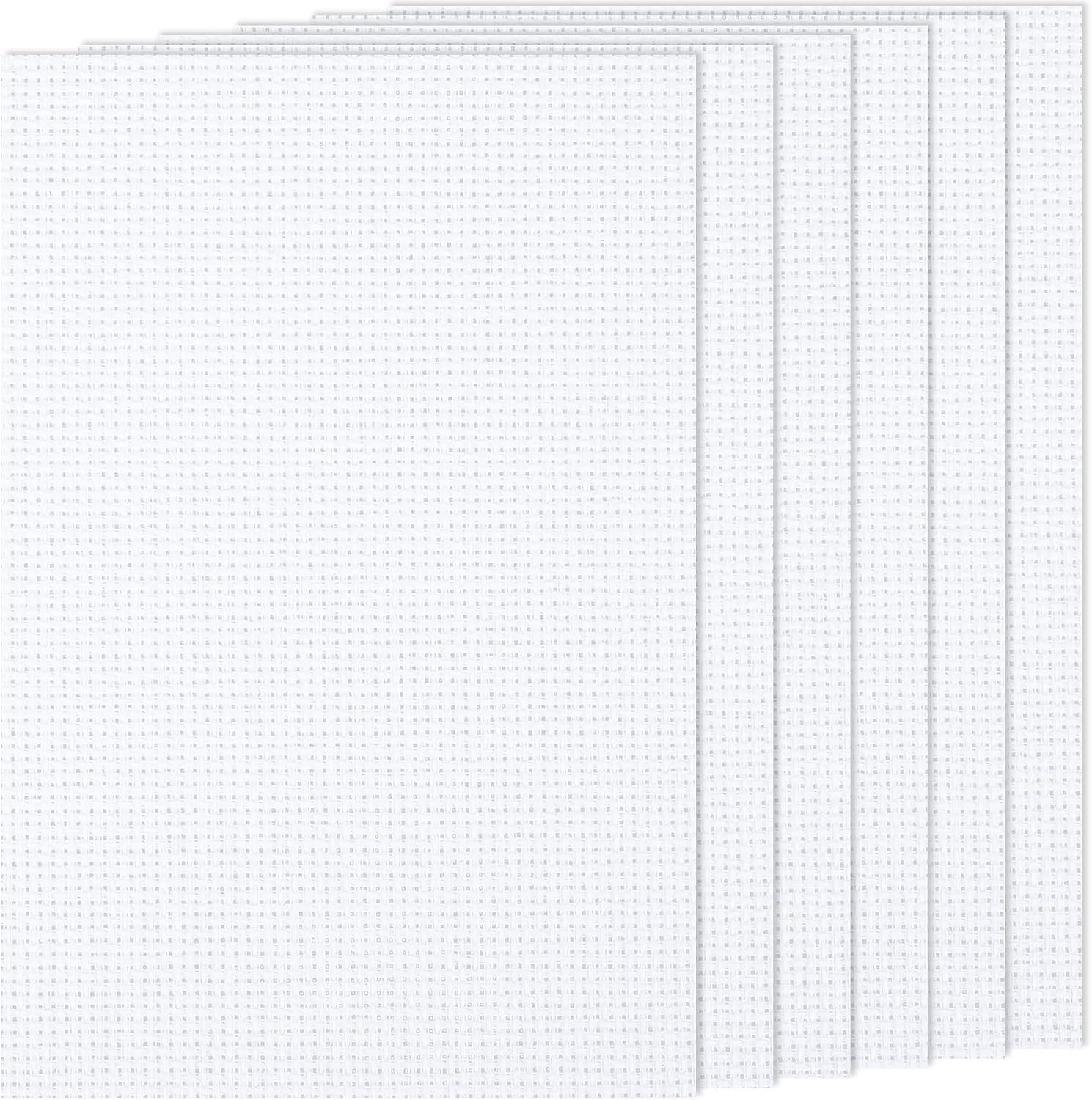 MYFAMIREA 6 Pc Aida Cross Stitch Fabric