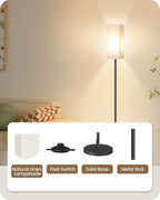 64.6 Inch Modern Standing Floor Lamp - Size reference