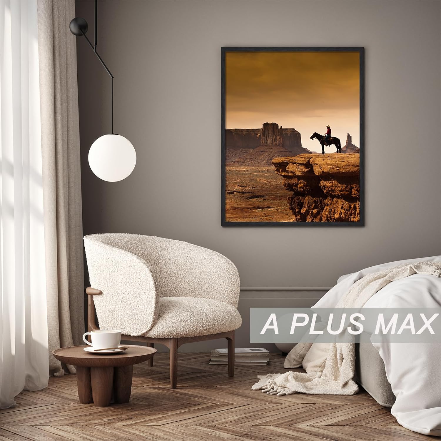 A PLUS MAX 11 x 17 Black Picture Frame - Packaging
