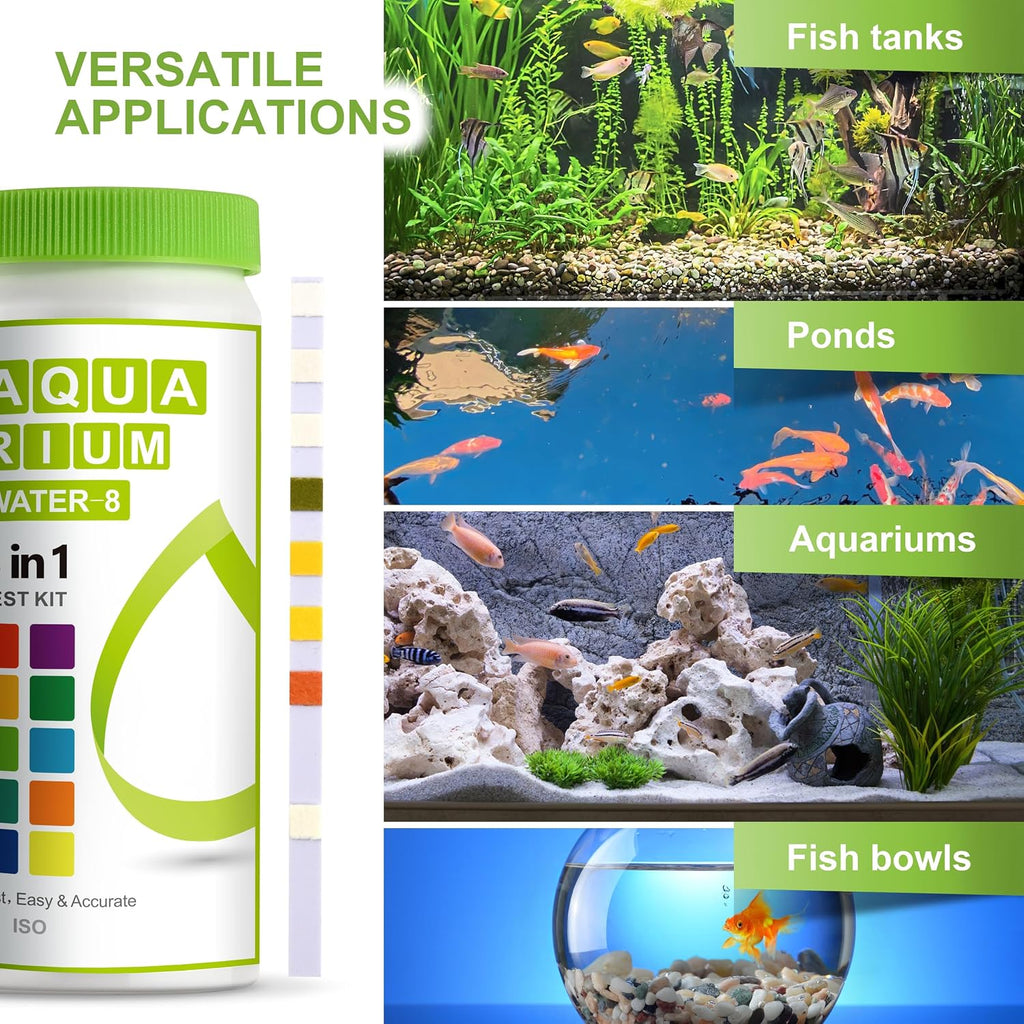 AAwipes 8-in-1 Aquarium Water Test Kit - Close-up