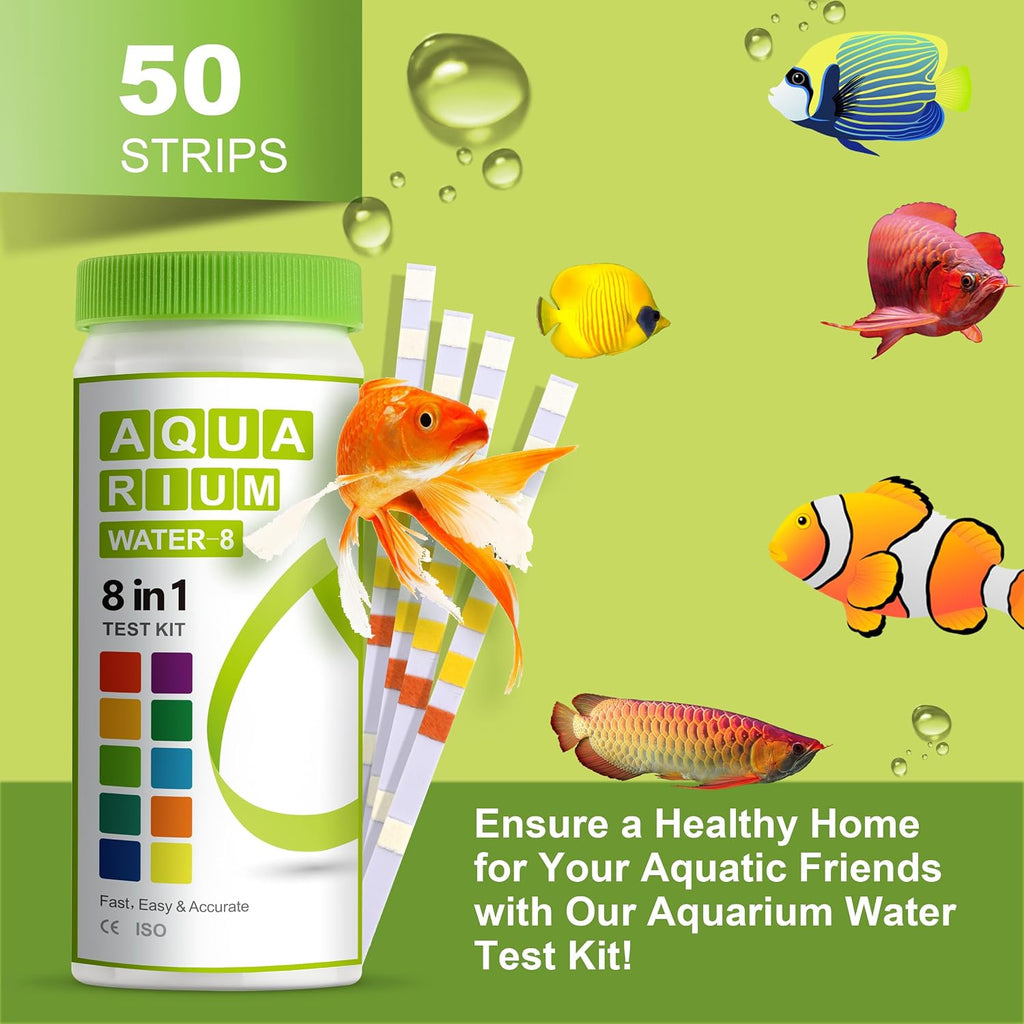 AAwipes 8-in-1 Aquarium Water Test Kit - In use