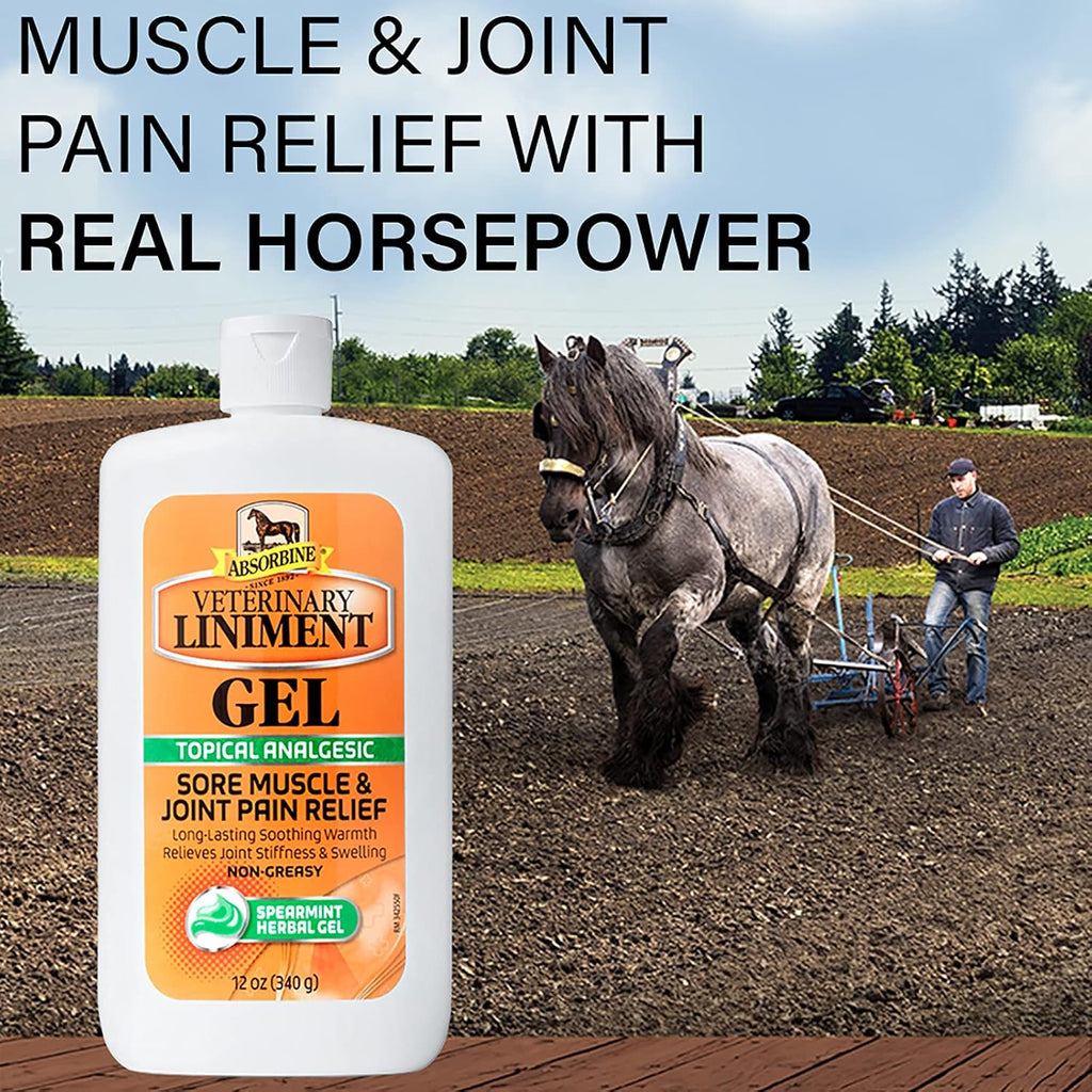 Absorbine Veterinary Liniment Gel, 12 oz - Alternate angle