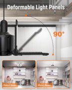 Adiding LED Garage Light 2 Pack, 20000LM - Close-up