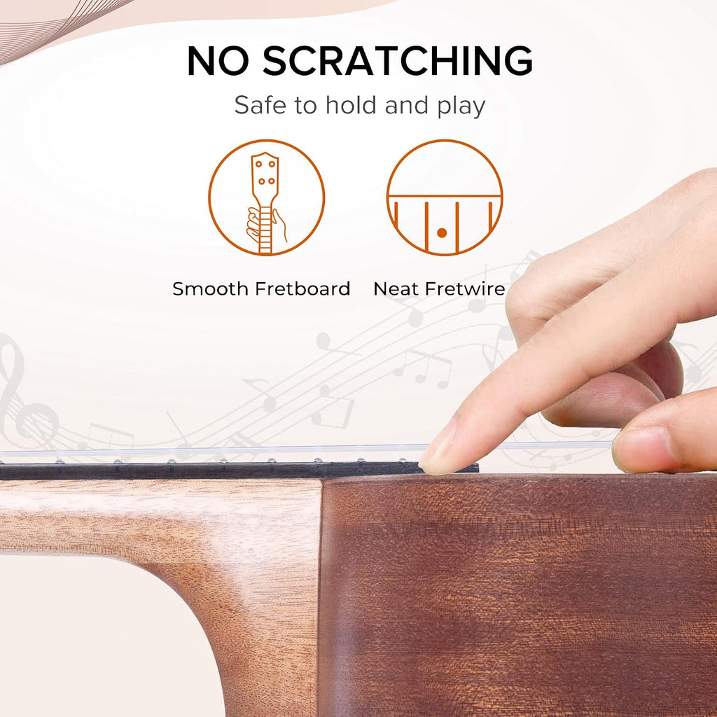 ADM 23 Inch Ukulele Beginner Kit - Close-up