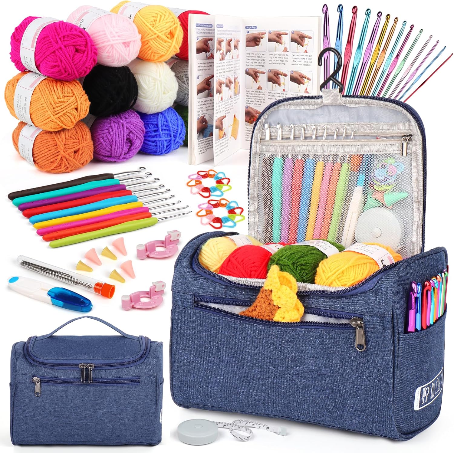 Aeelike Crochet Kit for Beginners