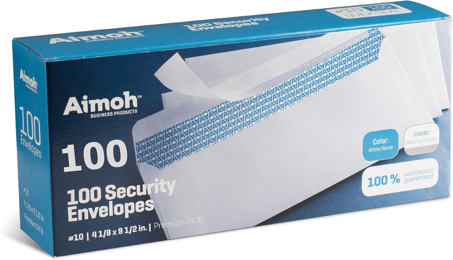 Aimoh No. 10 Security Self Seal Envelopes - Additional view