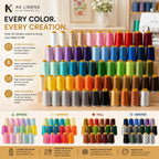 AK Trading 4-Pack Sewing Thread Cones - Size reference