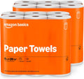Amazon Basics 2-Ply Paper Towels, 12 Rolls