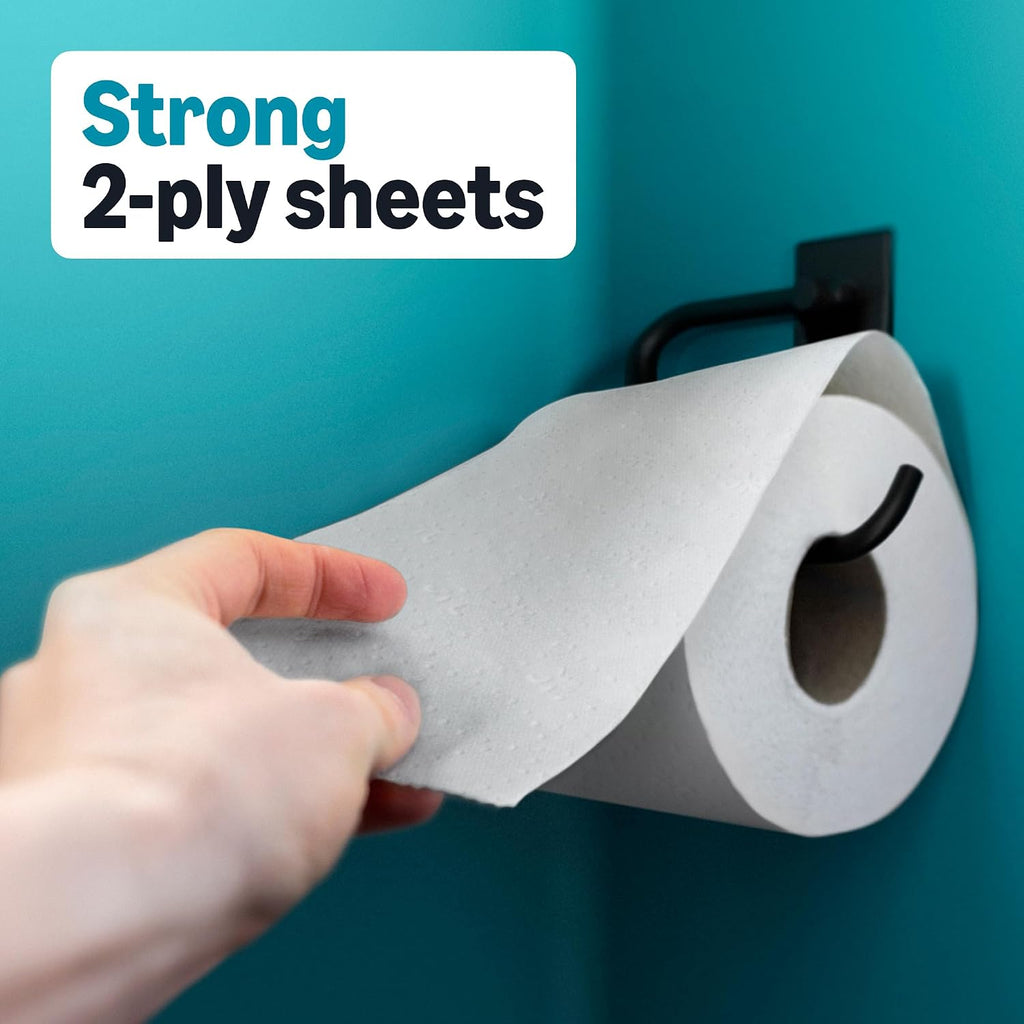 Amazon Basics 2-Ply Toilet Paper, 30 Rolls - Alternate angle