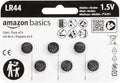 Amazon Basics LR44 Button Cell Batteries, 6-Pack