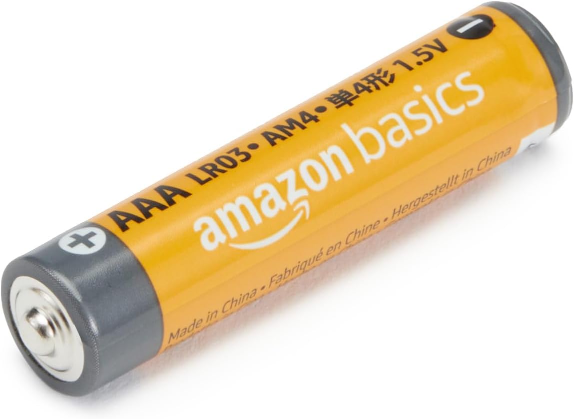 Amazon Basics AAA Alkaline Batteries, 36-Pack - Alternate angle