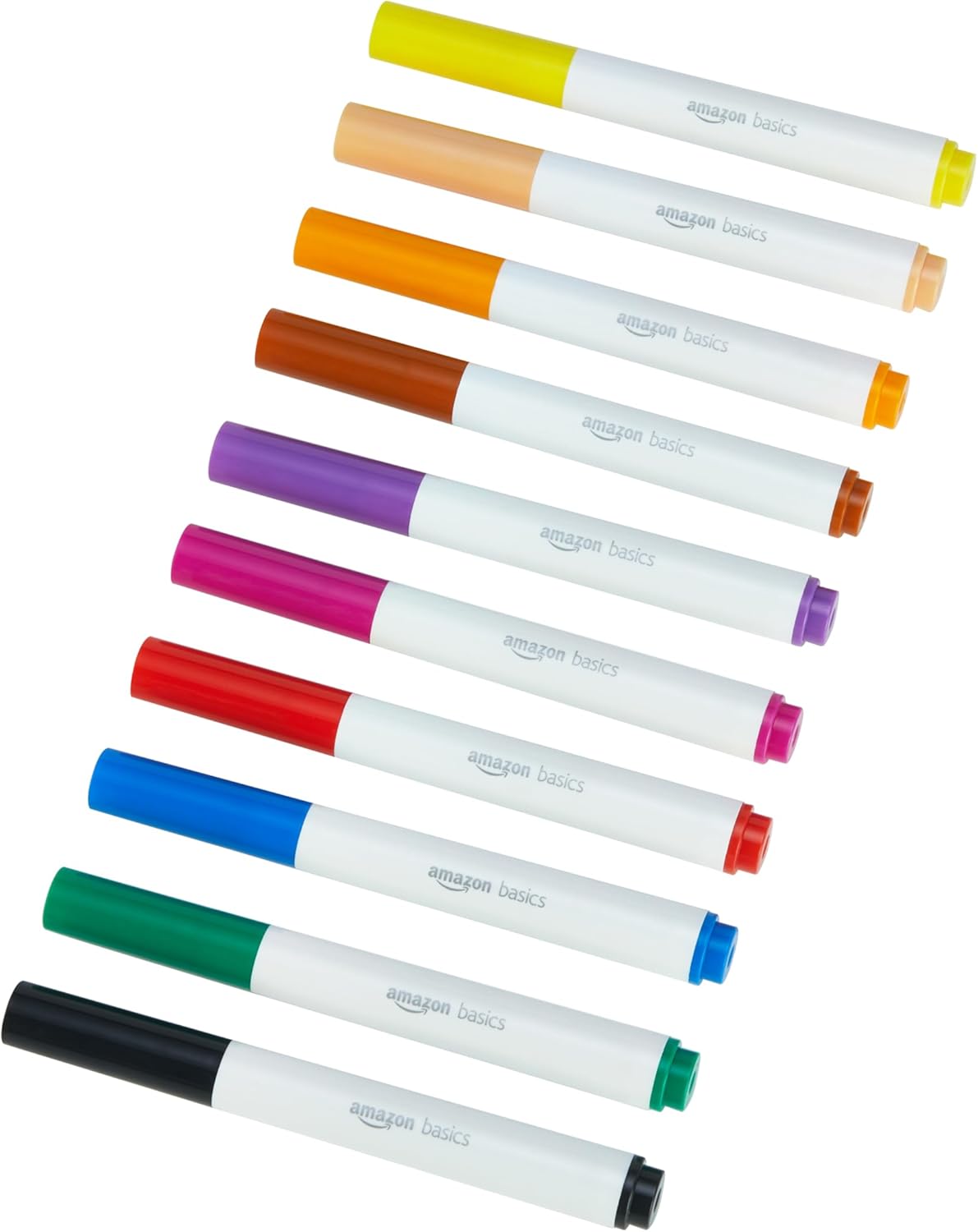 Amazon Basics Washable Markers, 10-Pack