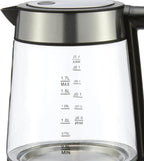 Amazon Basics Electric Kettle, 1.7L, Glass - Detail view