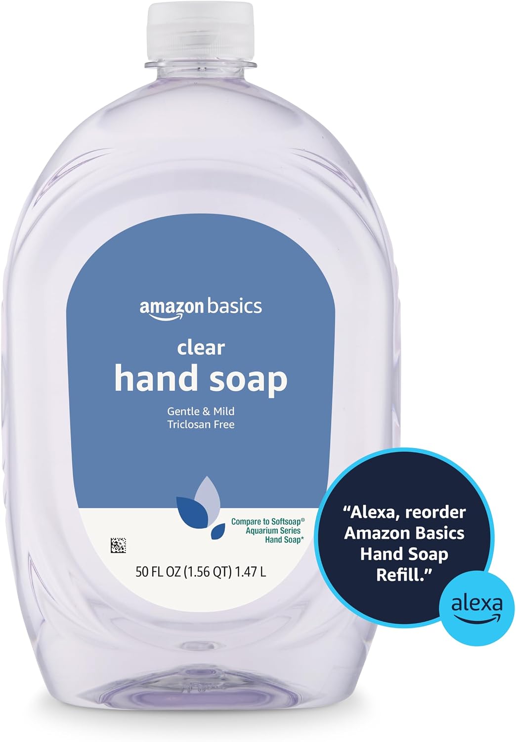 Amazon Basics Hand Soap Refill, 50 Fl Oz - Size reference