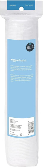 Amazon Basics Cotton Rounds, 100 Count - Detail view