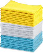 Amazon Basics Microfiber Cloths, 24-Pack