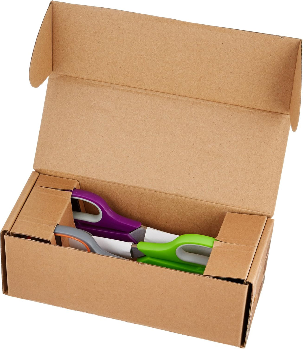 Amazon Basics Scissors, 3-Pack - In use