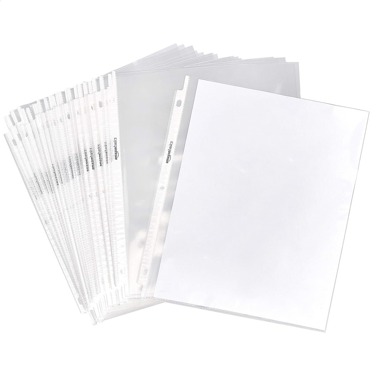 Amazon Basics Sheet Protectors, 100-Pack