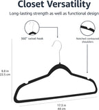 Amazon Basics Velvet Hangers, 30-Pack - Additional view