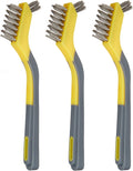 Amazon Basics Mini Wire Brushes, 3-Pack