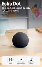 Echo Dot Smart Speaker, Charcoal