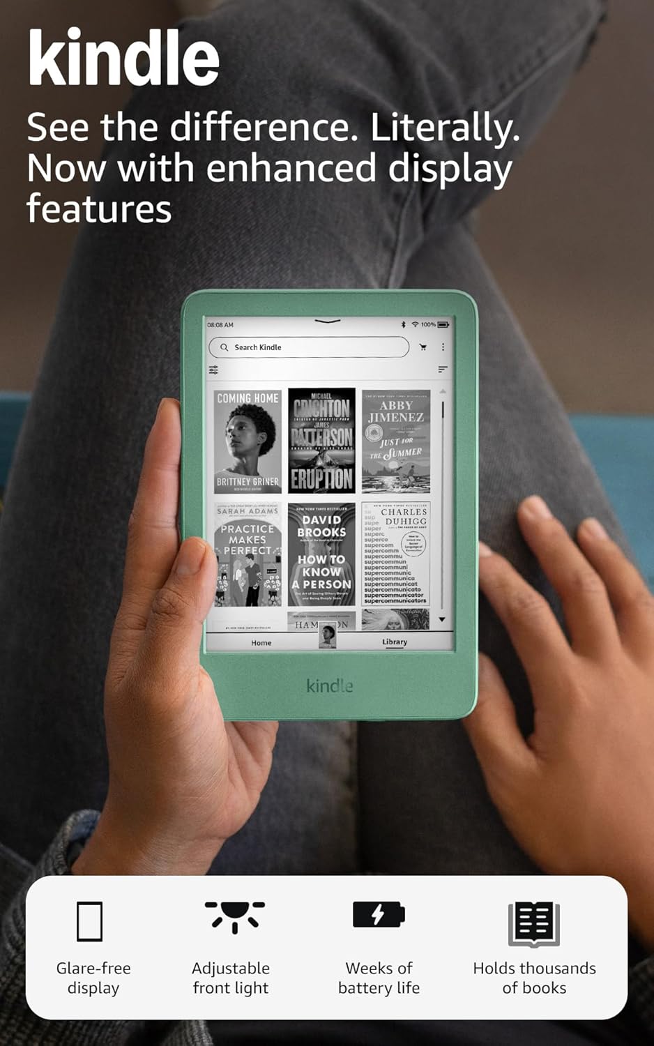 Kindle 16 GB E-Reader, Matcha